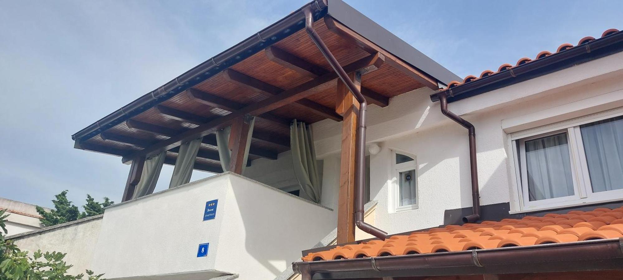 Apartman Jelena Vir Exteriér fotografie